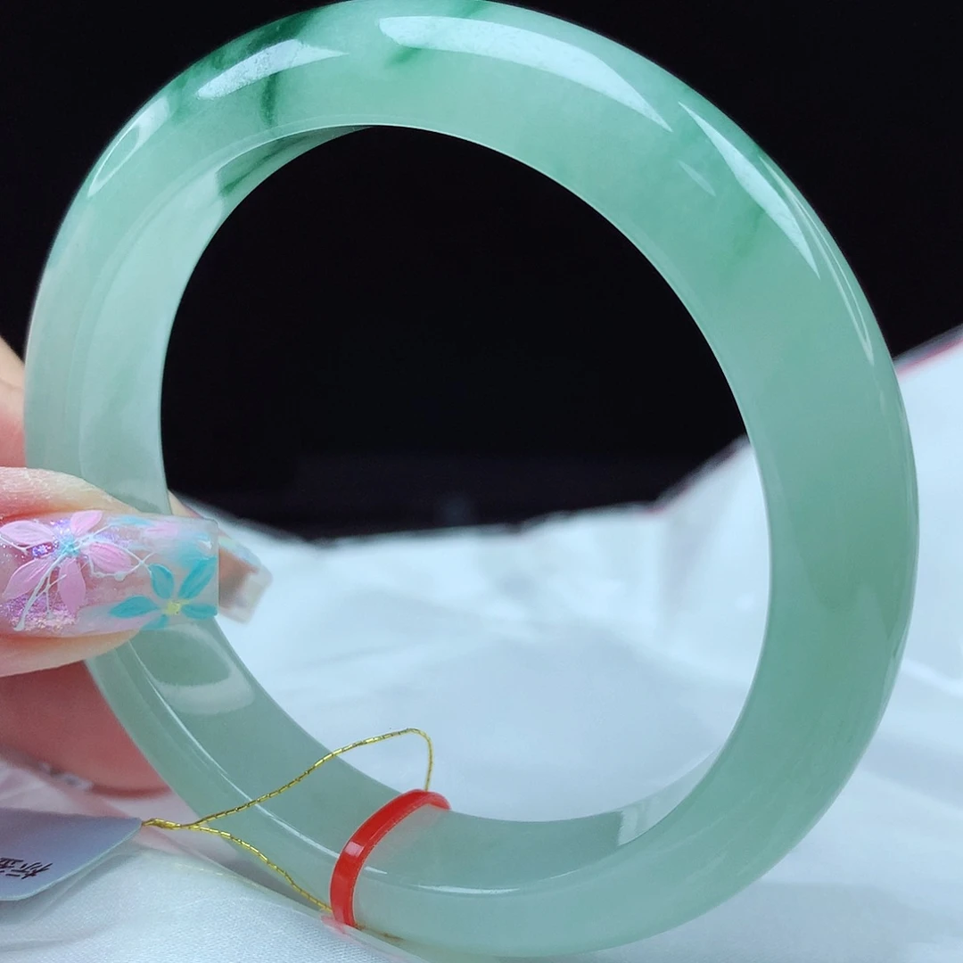 翡翠手镯未镶嵌s*57圈4531