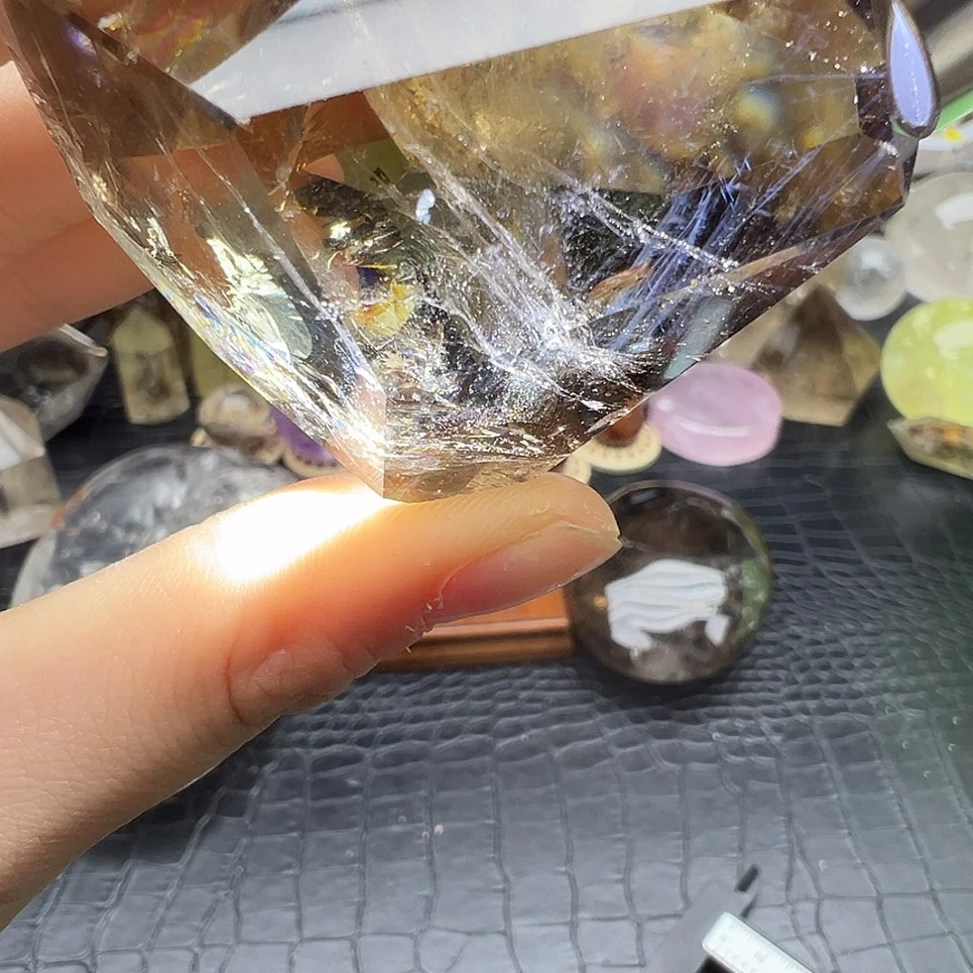 珠宝半成品未镶嵌水晶411水晶