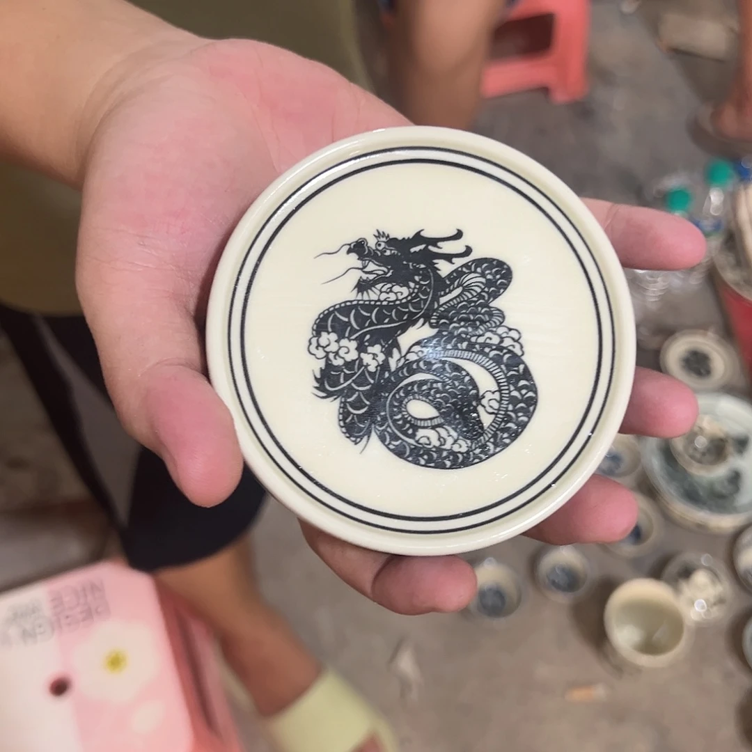 B***J摆件景德镇手工手绘陶瓷