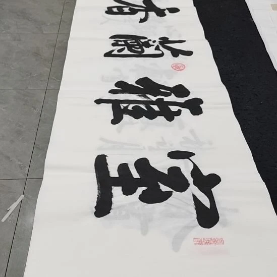 翰墨白武坤老师作品一副