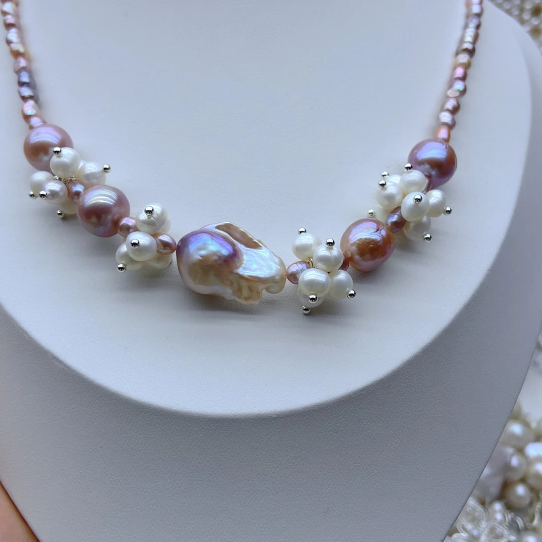 未镶嵌淡水珍珠耳饰