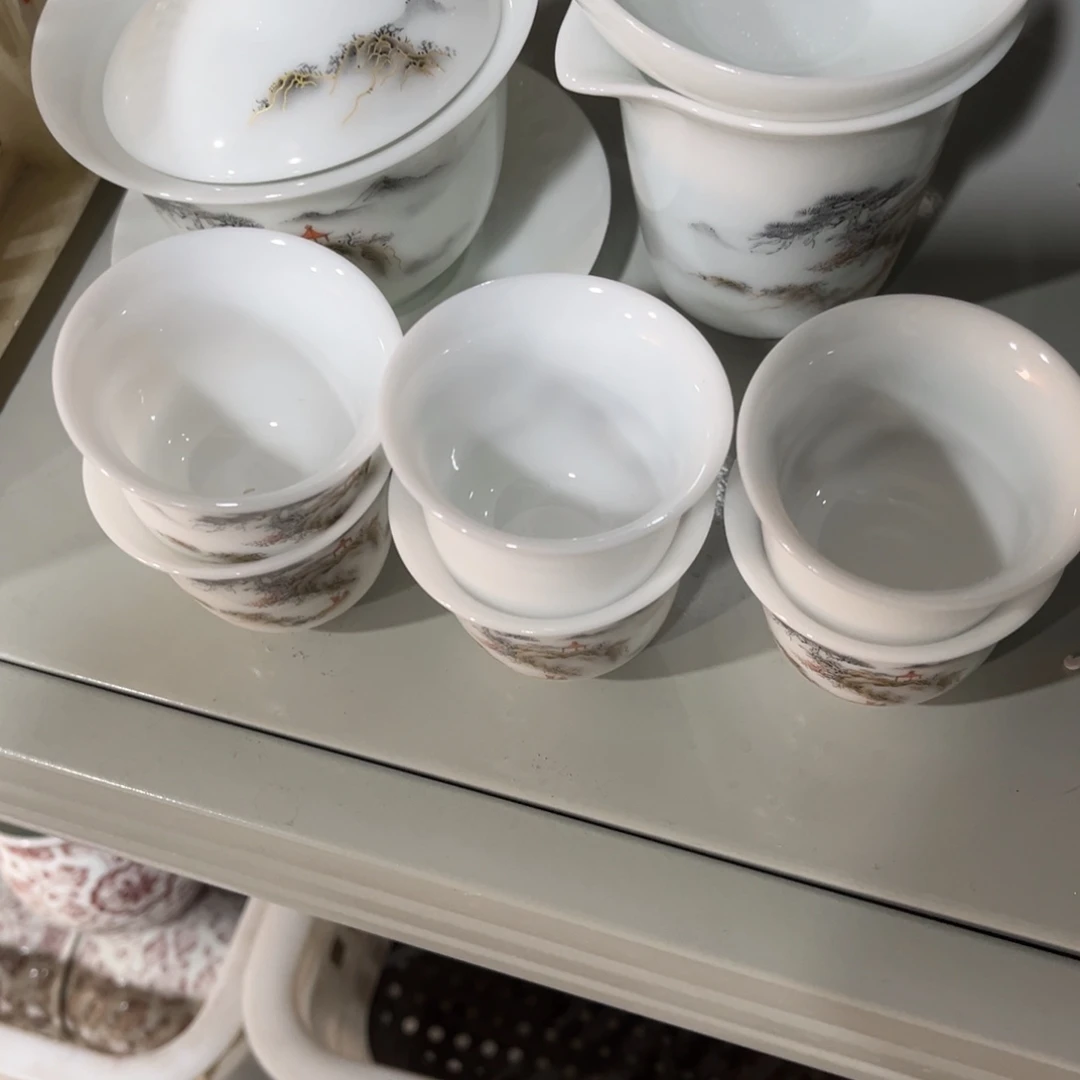 德化陶瓷德韵茶器，