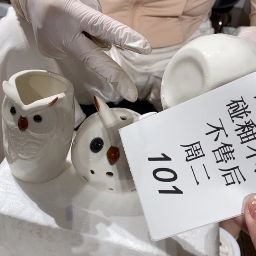 【闪购商品】摆件嘿*陶瓷摆件瑕疵特卖