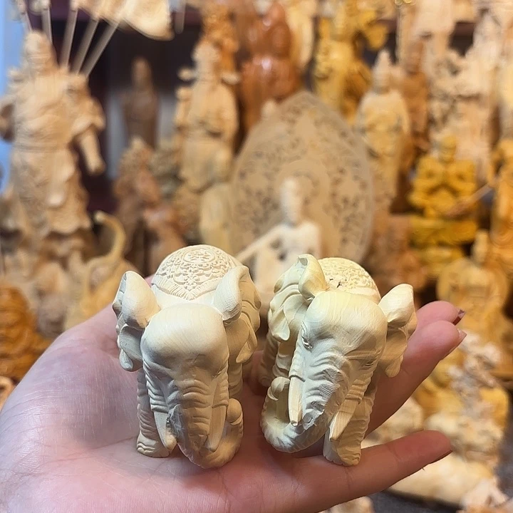 黄杨木黄杨木瑕疵大象