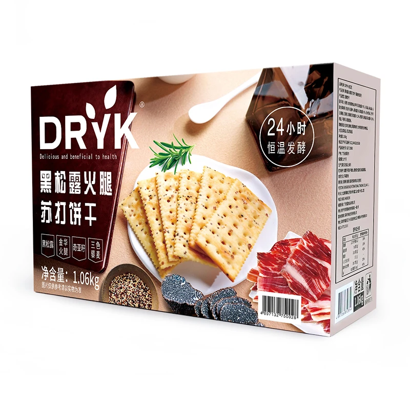DRYK · 迪瓦克 黑松露火腿苏打饼