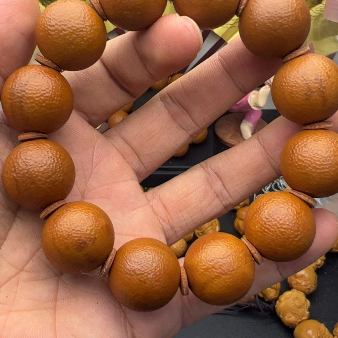 橄榄核手串/手链2.05铁盒光柱返油橘子皮