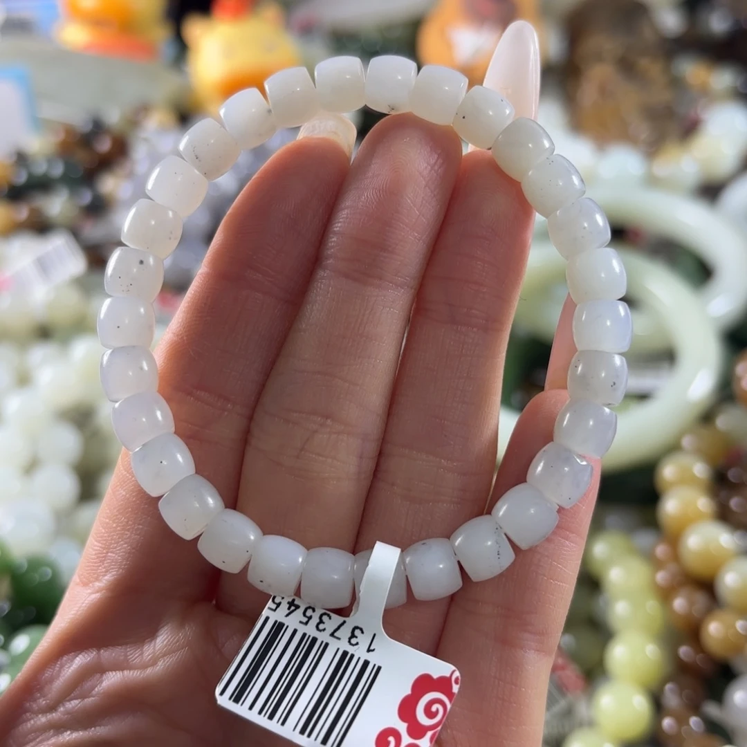 和田玉未镶嵌手串348