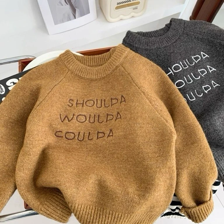 童泰【断码清仓】男童秋冬毛衣秋冬季外穿童装新款儿童韩版宝宝上衣