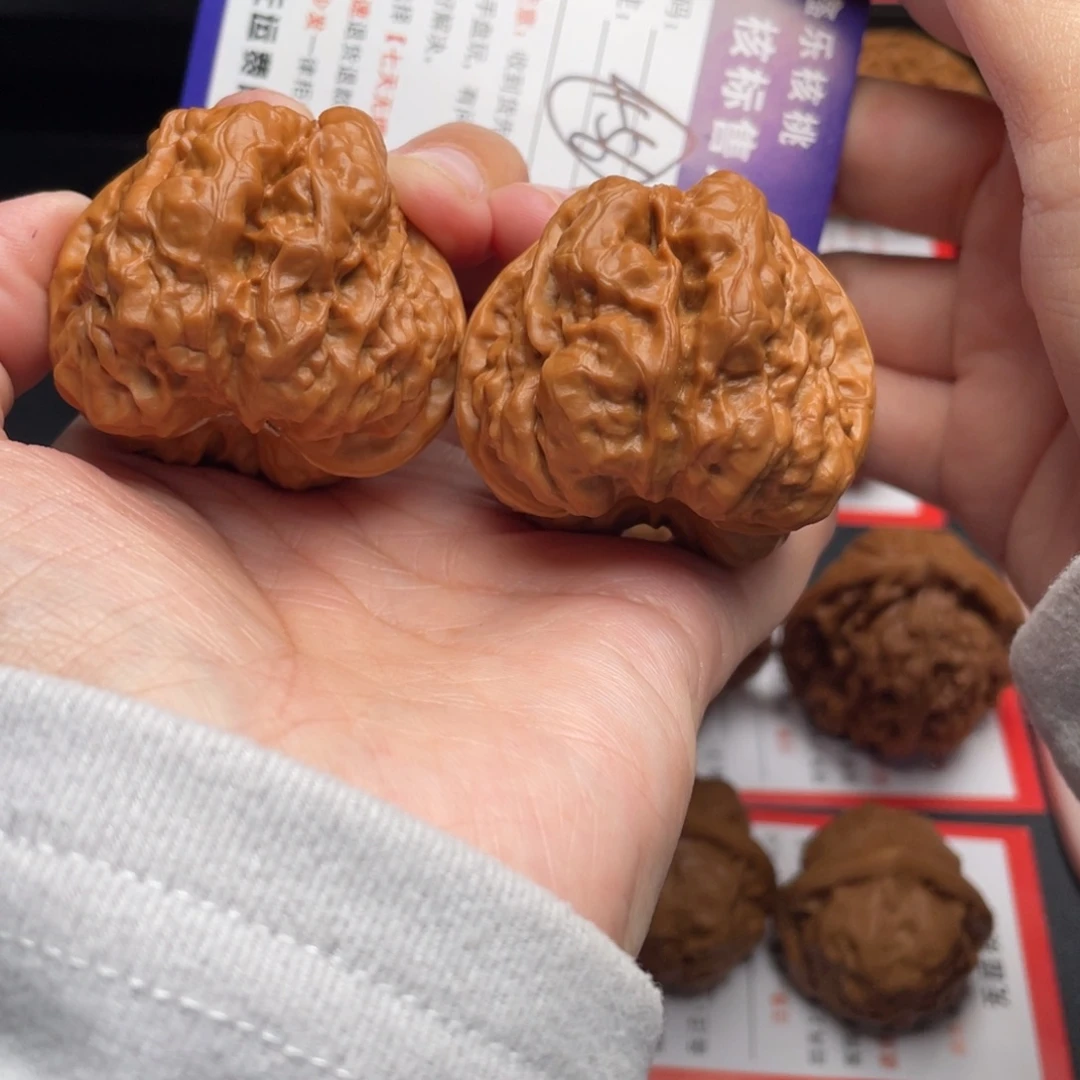 文玩核桃把件疙瘩蛙43