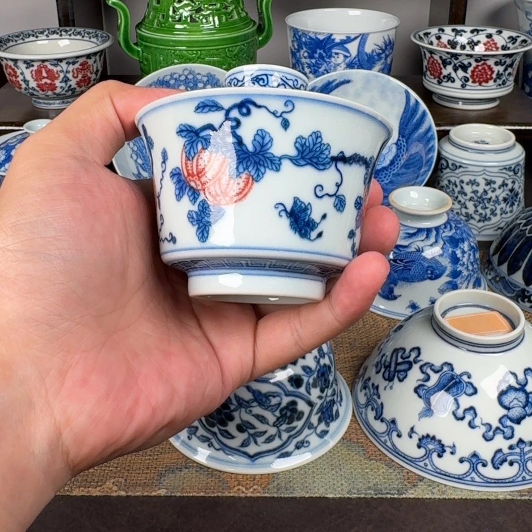 现代手工手绘茶器