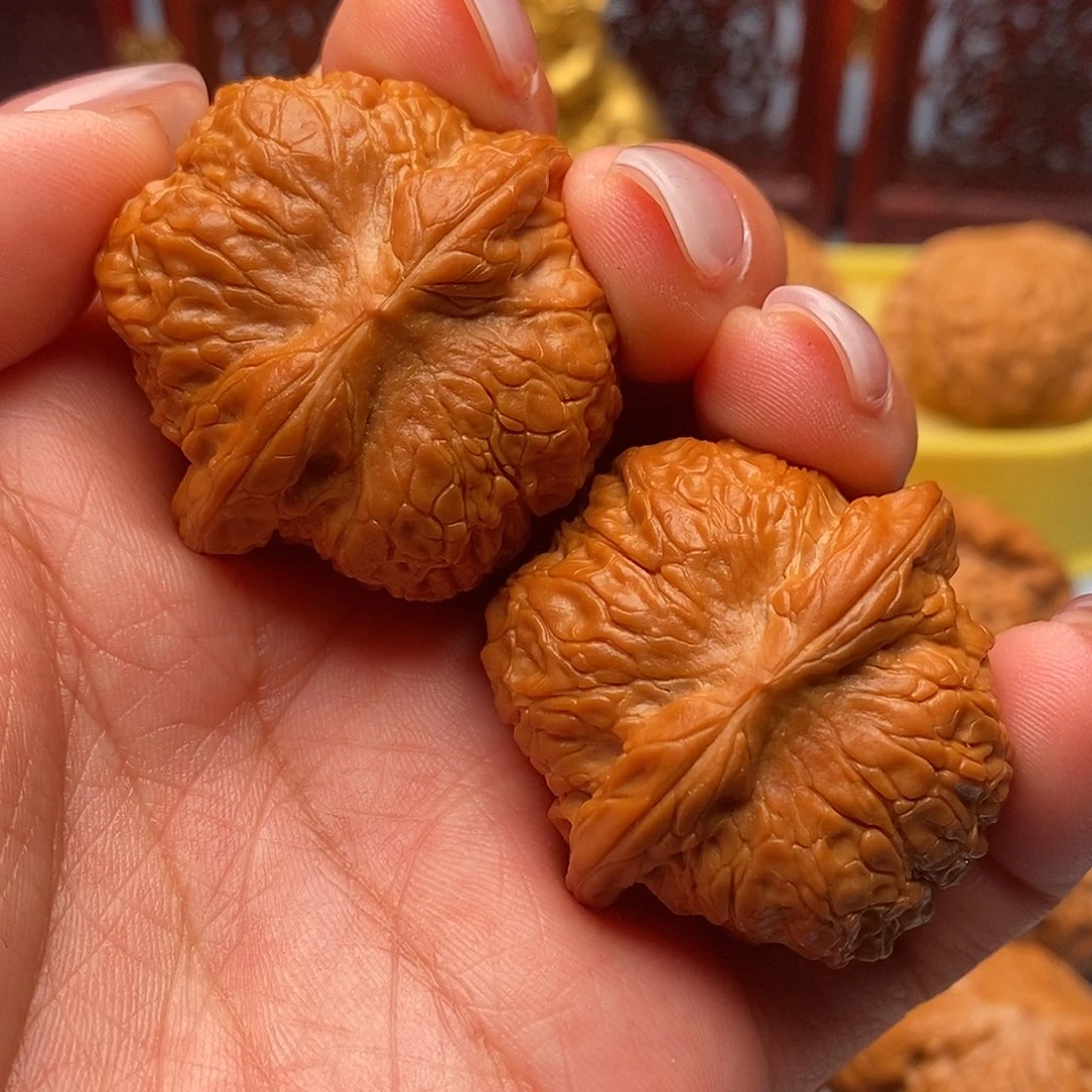 文玩核桃把件毕业血麒麟38全品