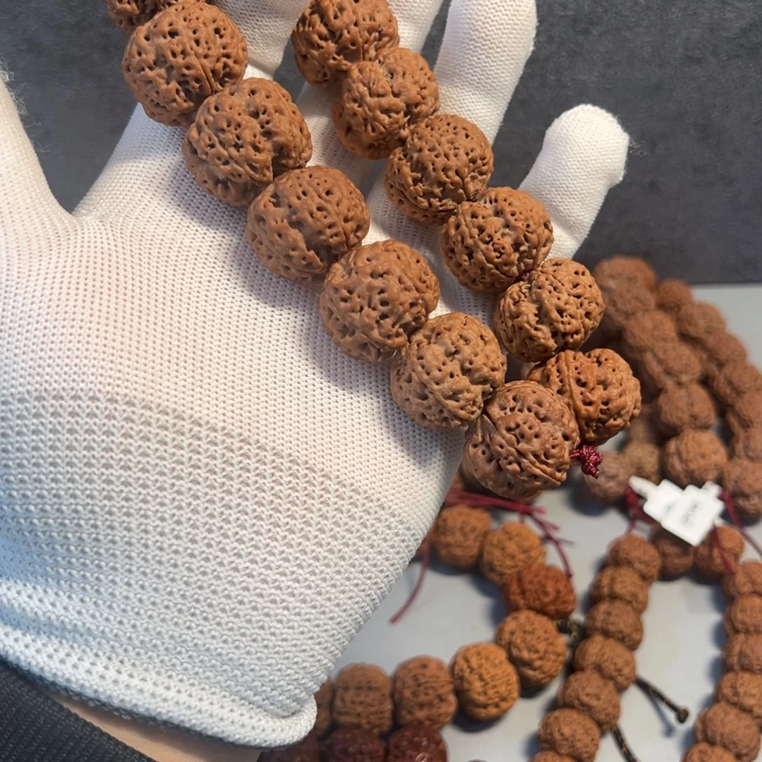 天***症金刚菩提手串玉石梅花23