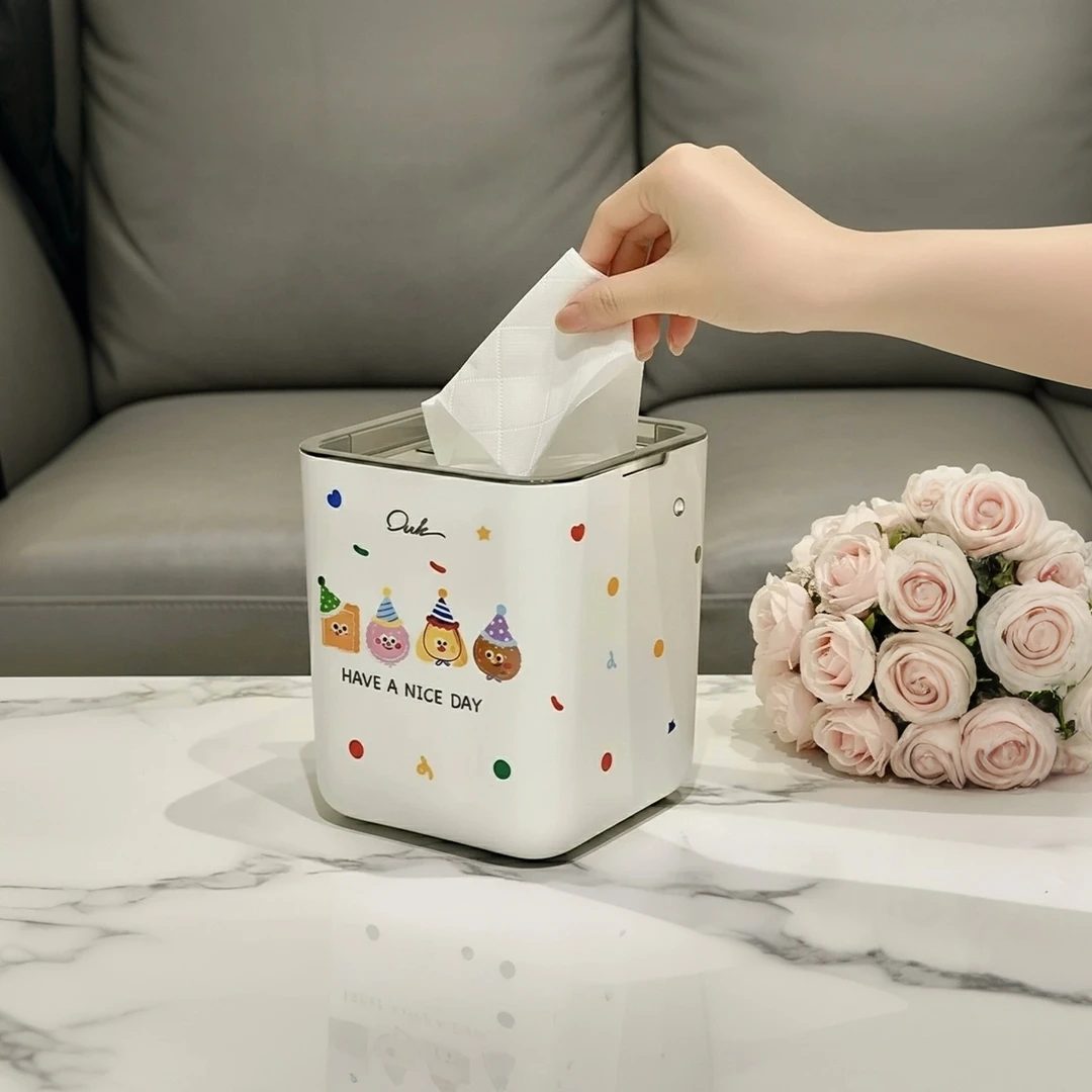Ins风桌面垃圾桶迷你小号垃圾盒带盖家用卧室客厅桌上收纳纸篓