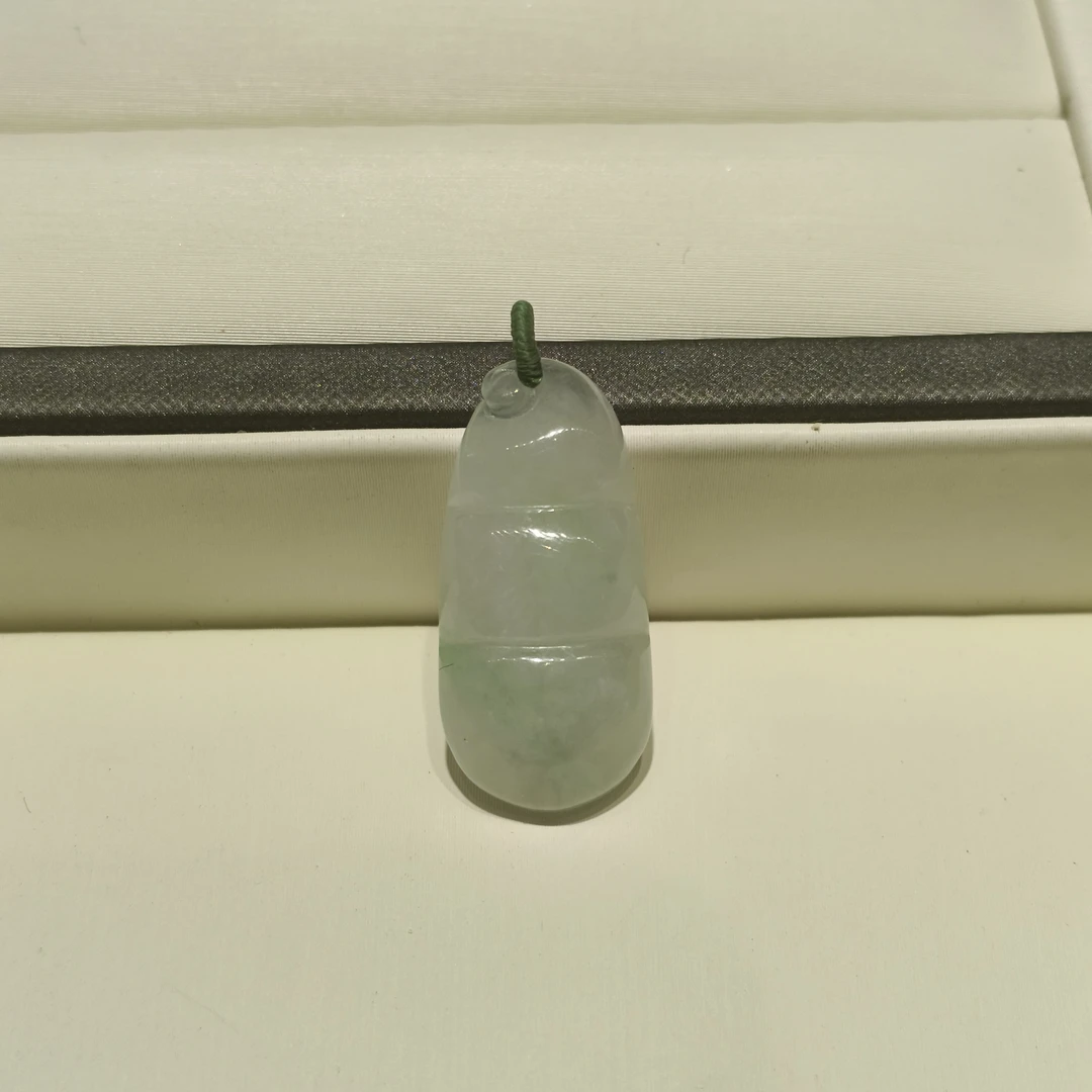 CBAI/菜百XD 翡翠挂件 连中三元