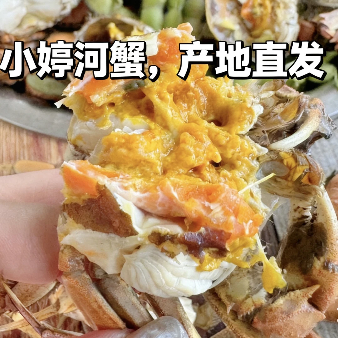 盘锦河蟹1-1.3两/3斤母蟹（顺丰到家）