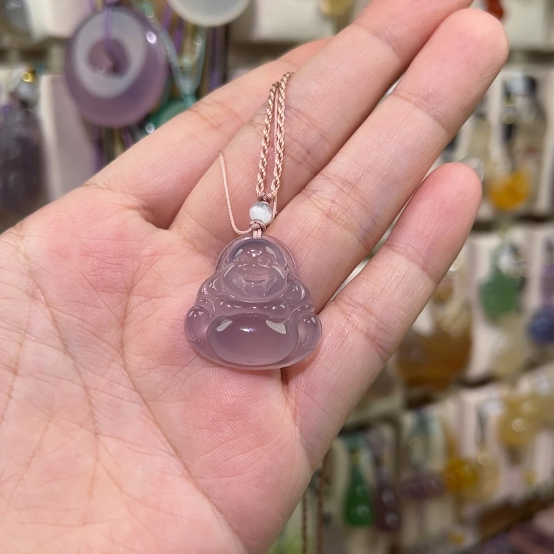 ****米玛瑙/玉髓未镶嵌吊坠(赠链)