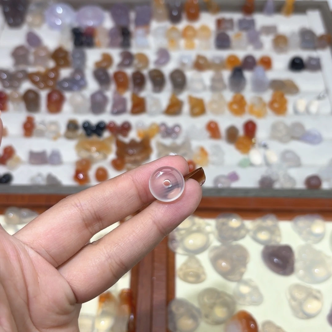 玛瑙/玉髓颈饰未镶嵌里*