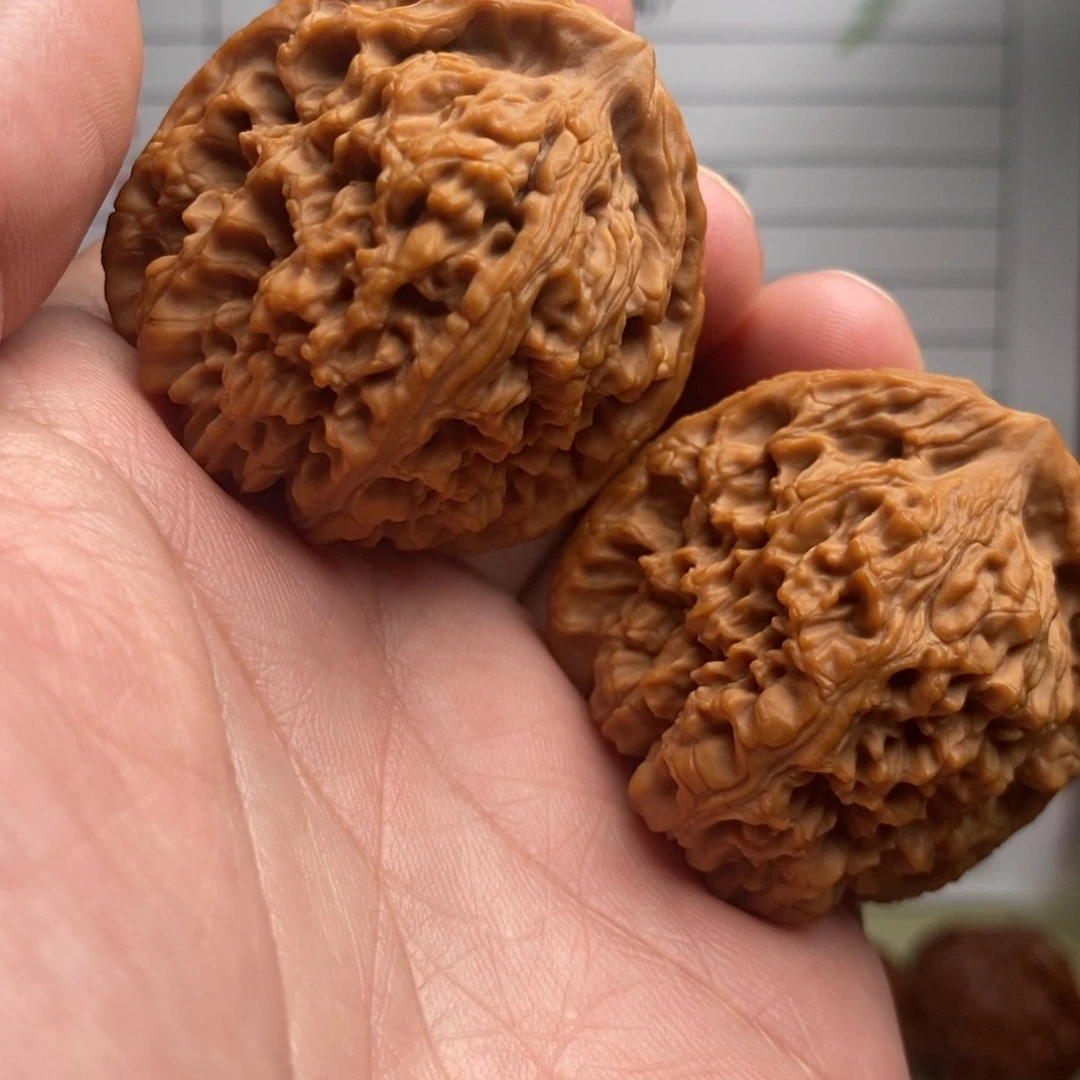 桃核吊坠43全是南疆石