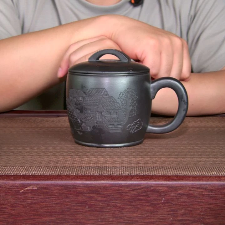茶杯紫砂高货放漏