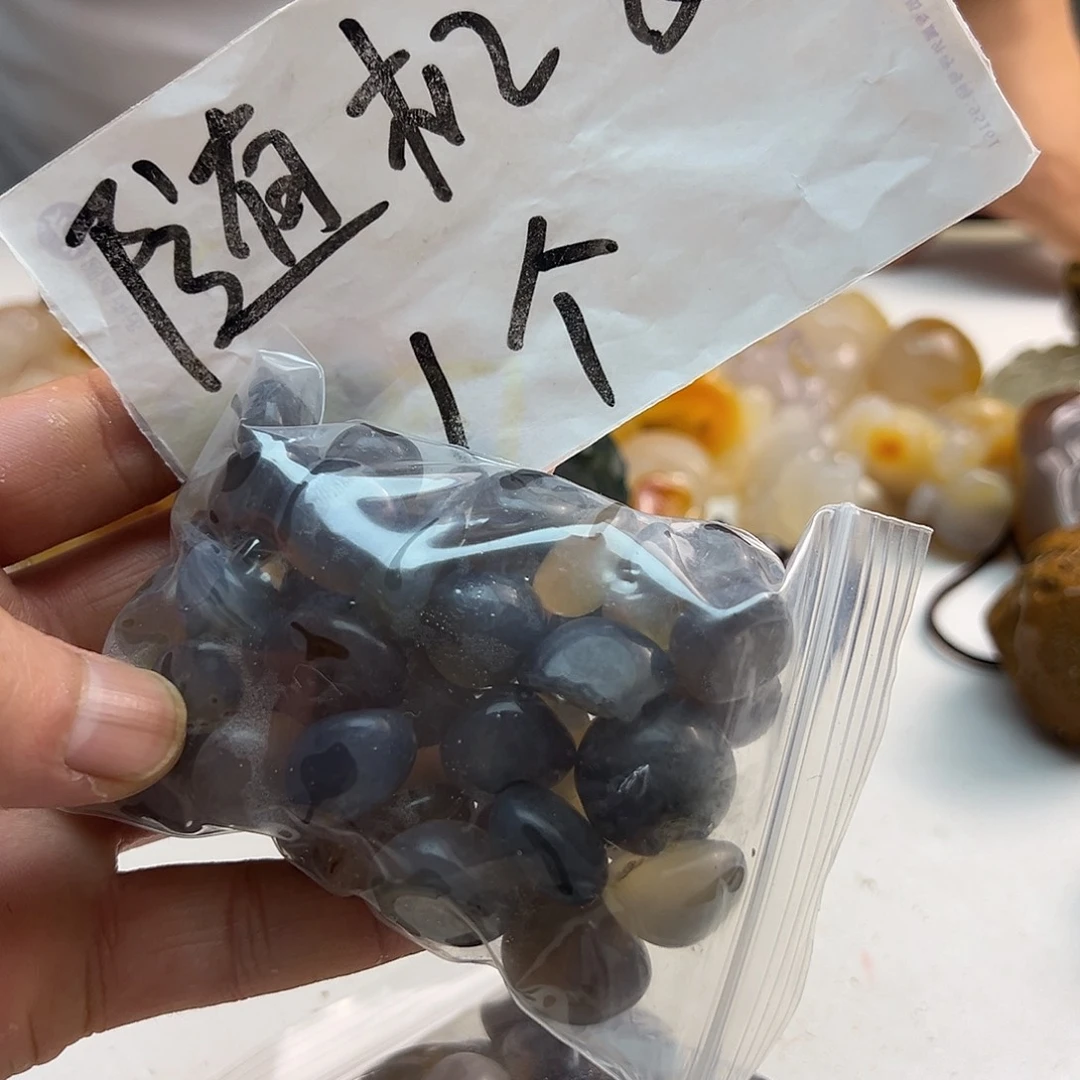 玛瑙/玉髓合金颈饰