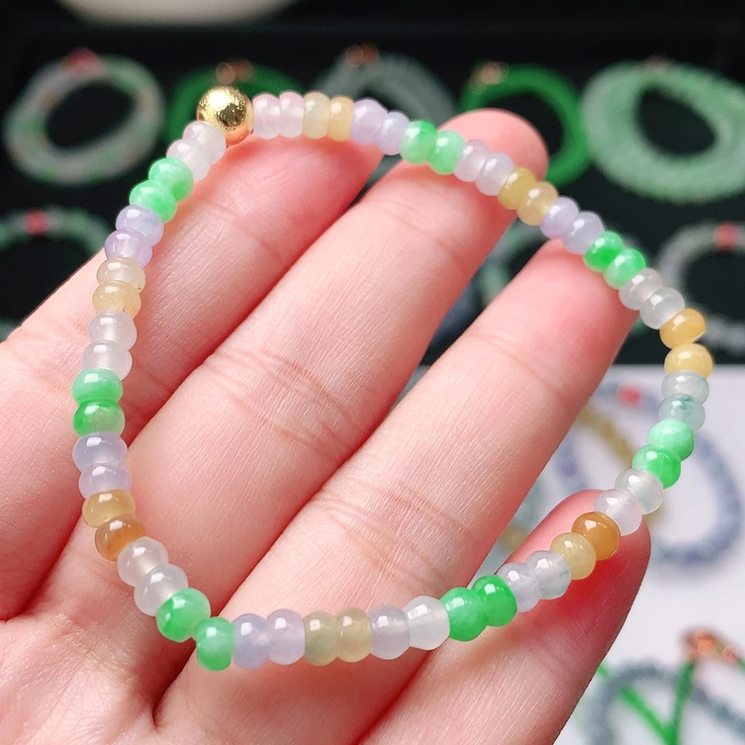 未镶嵌手链翡翠翡翠