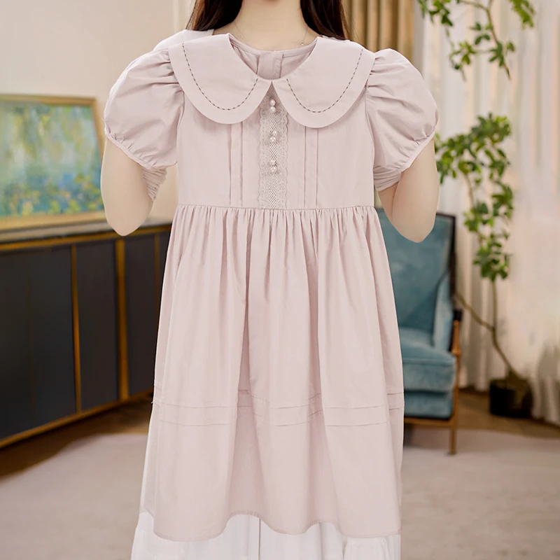 女童连衣裙夏装2025新款洋气童装小女孩裙儿童夏季裙子薄Q62473