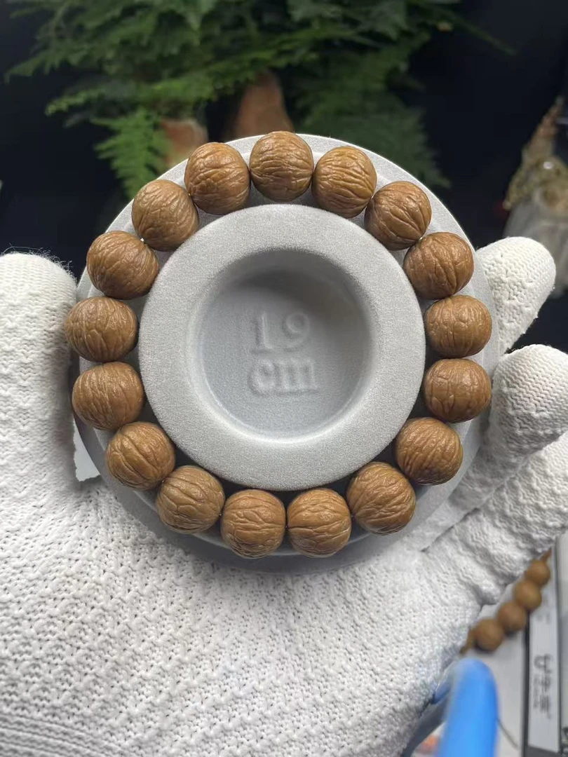 「云皓文玩」毕业级猴头核桃凤羽14mm
