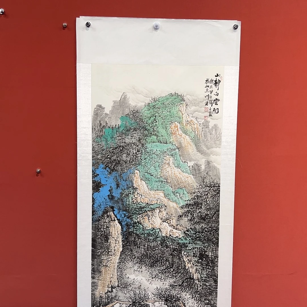 国画李川浦画家作品