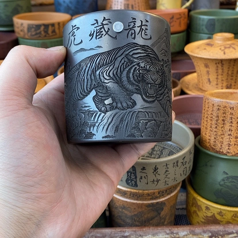 【闪购商品】紫砂杯子宜兴全手工紫砂杯