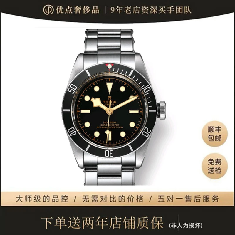 99新 TUDOR/帝舵 二手男表/碧湾系列M79230N-0009时尚/41mm/全套