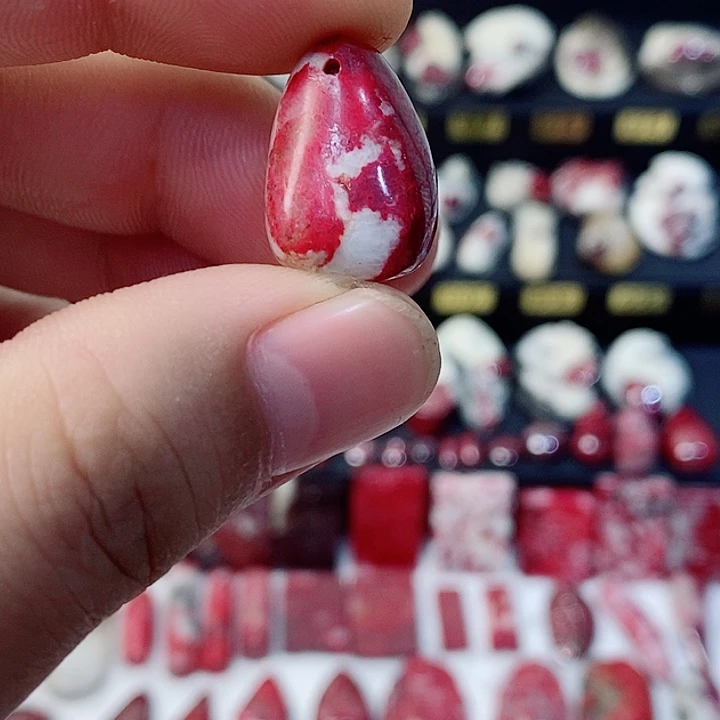 天然辰砂天然朱砂水滴78