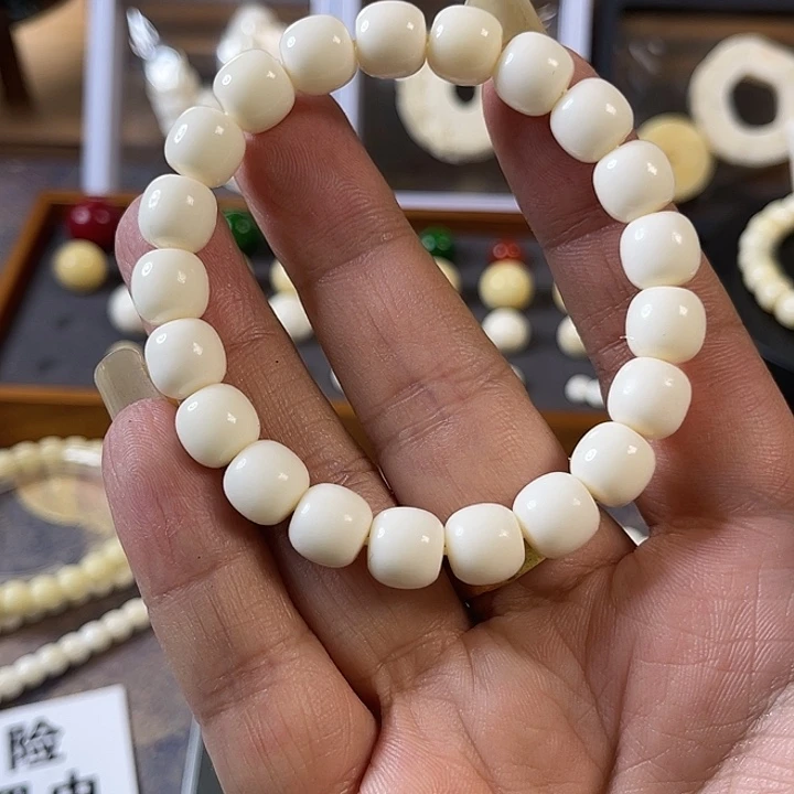 陶瓷白独手串牙串串756