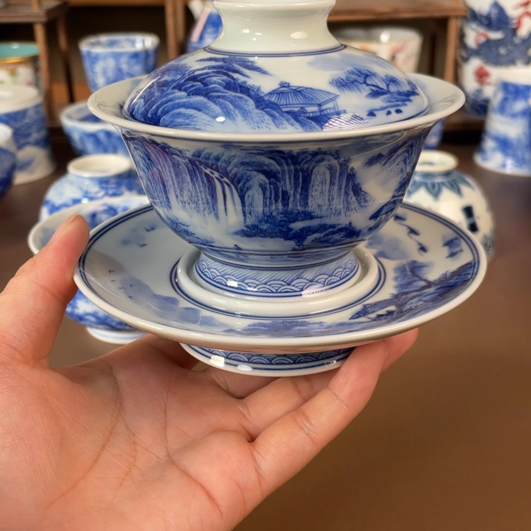 景德镇陶瓷手工手绘