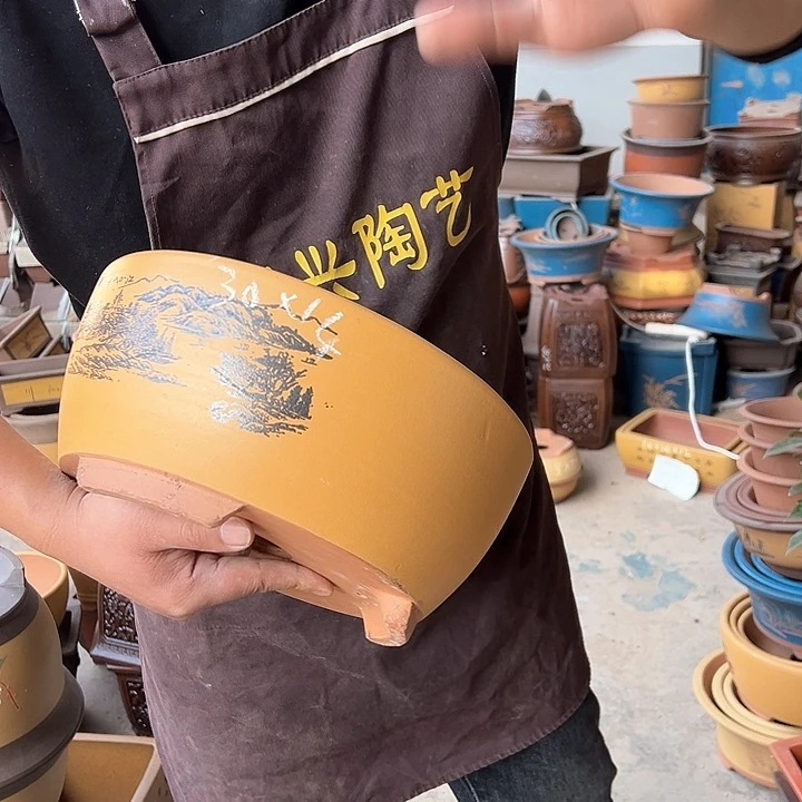 紫砂花盆不好意思哈哈哈我也想