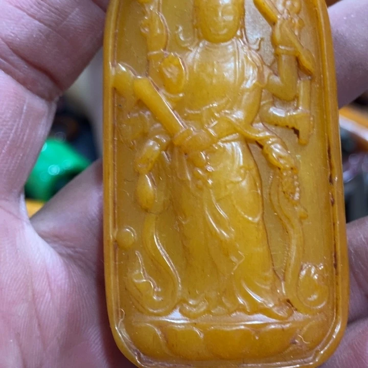 滴血莲花菩提吊坠