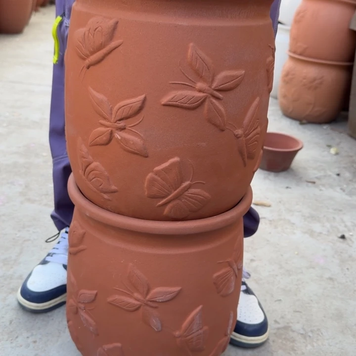 花盆紫砂口25高40宜兴紫砂