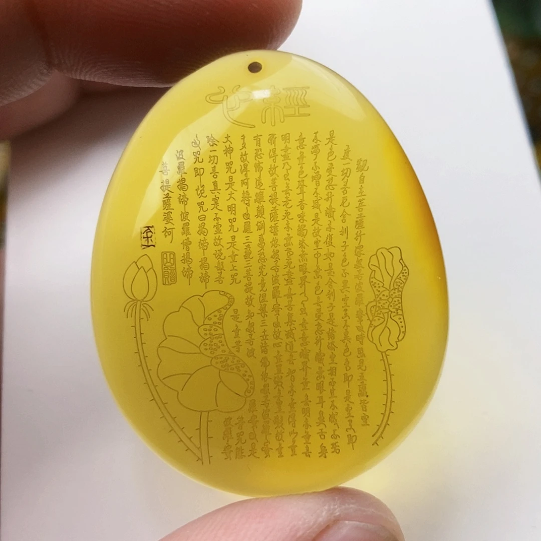 【闪购商品】蓝珀吊坠(不含链)未镶嵌