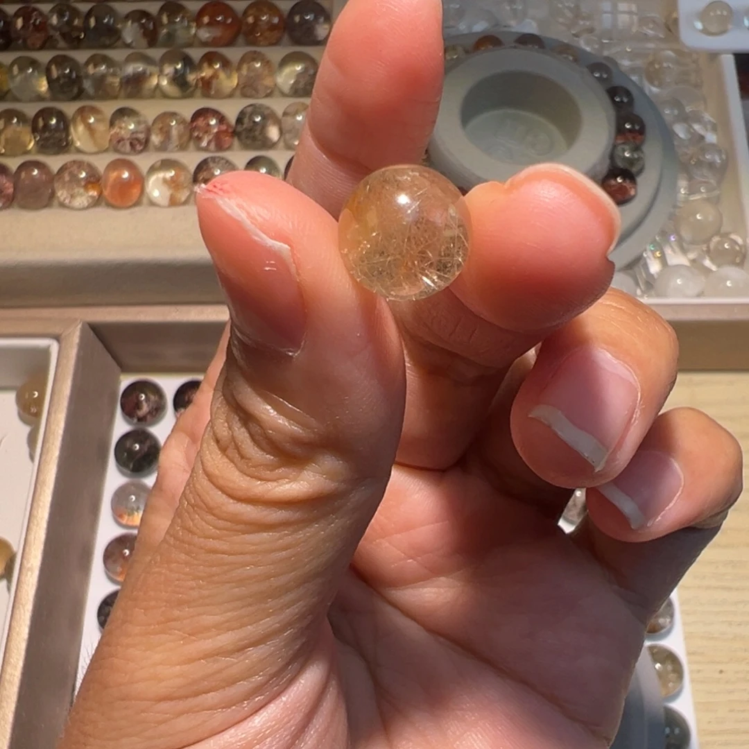 秋***辰银S925镶嵌手链烟晶