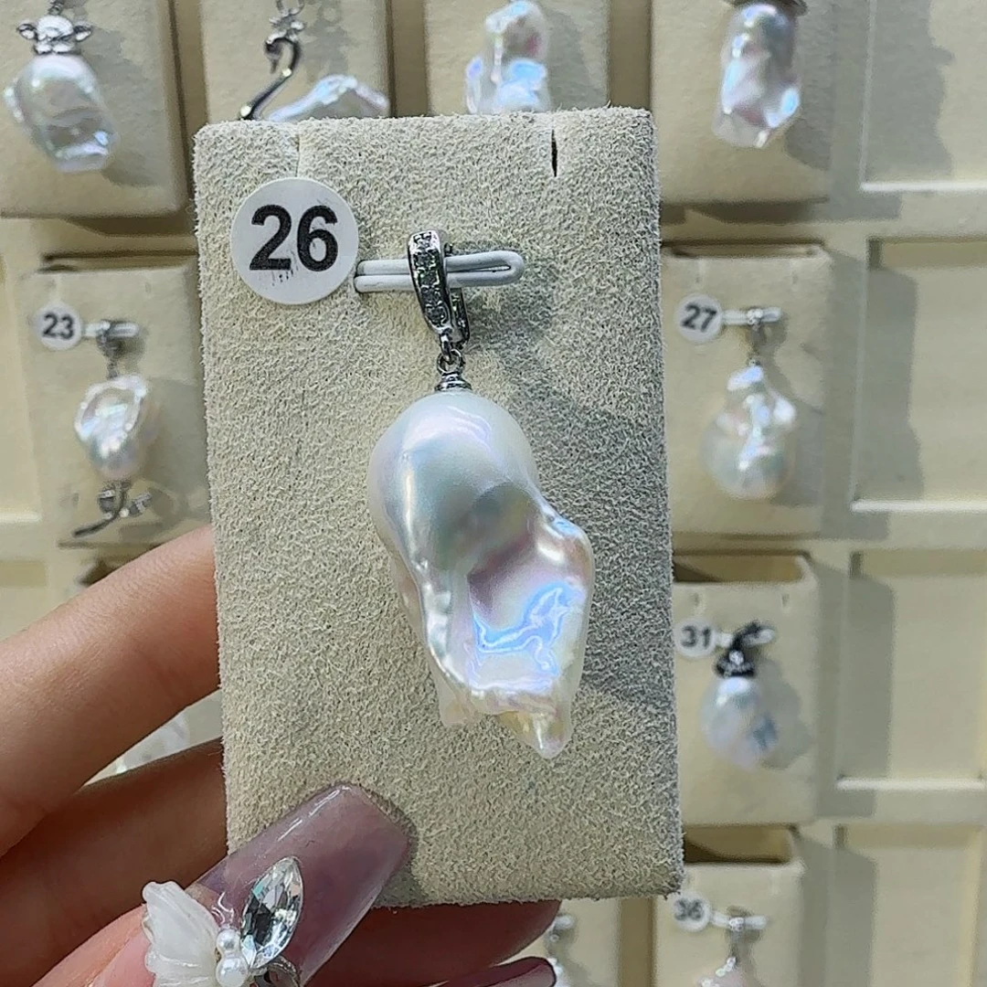 合金淡水珍珠项链