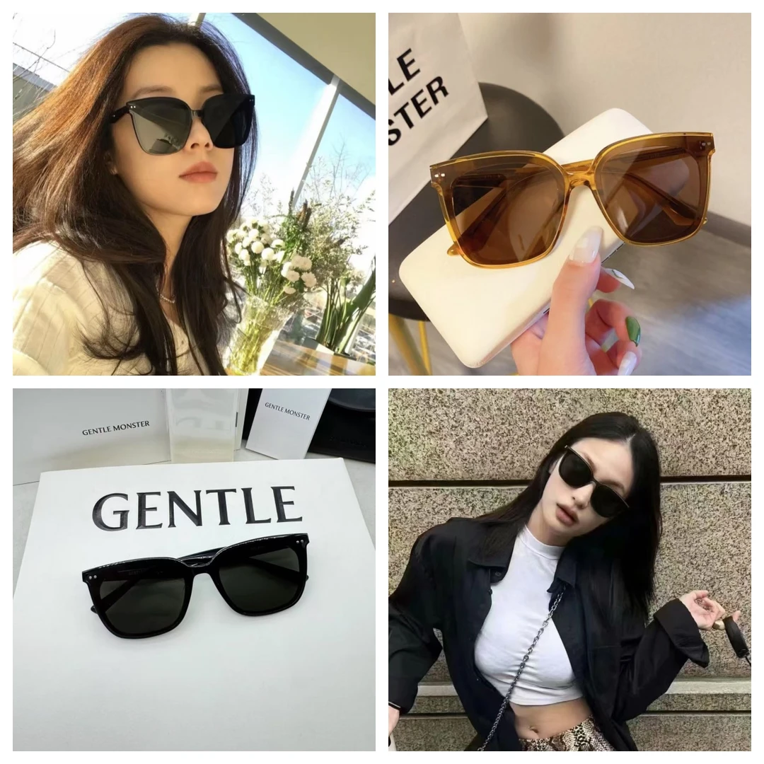“GM同款专柜品质”男女同款感防紫外线板材材质高清墨镜#0403