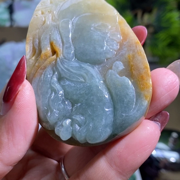 【闪购商品】翡翠挂件未镶嵌一念