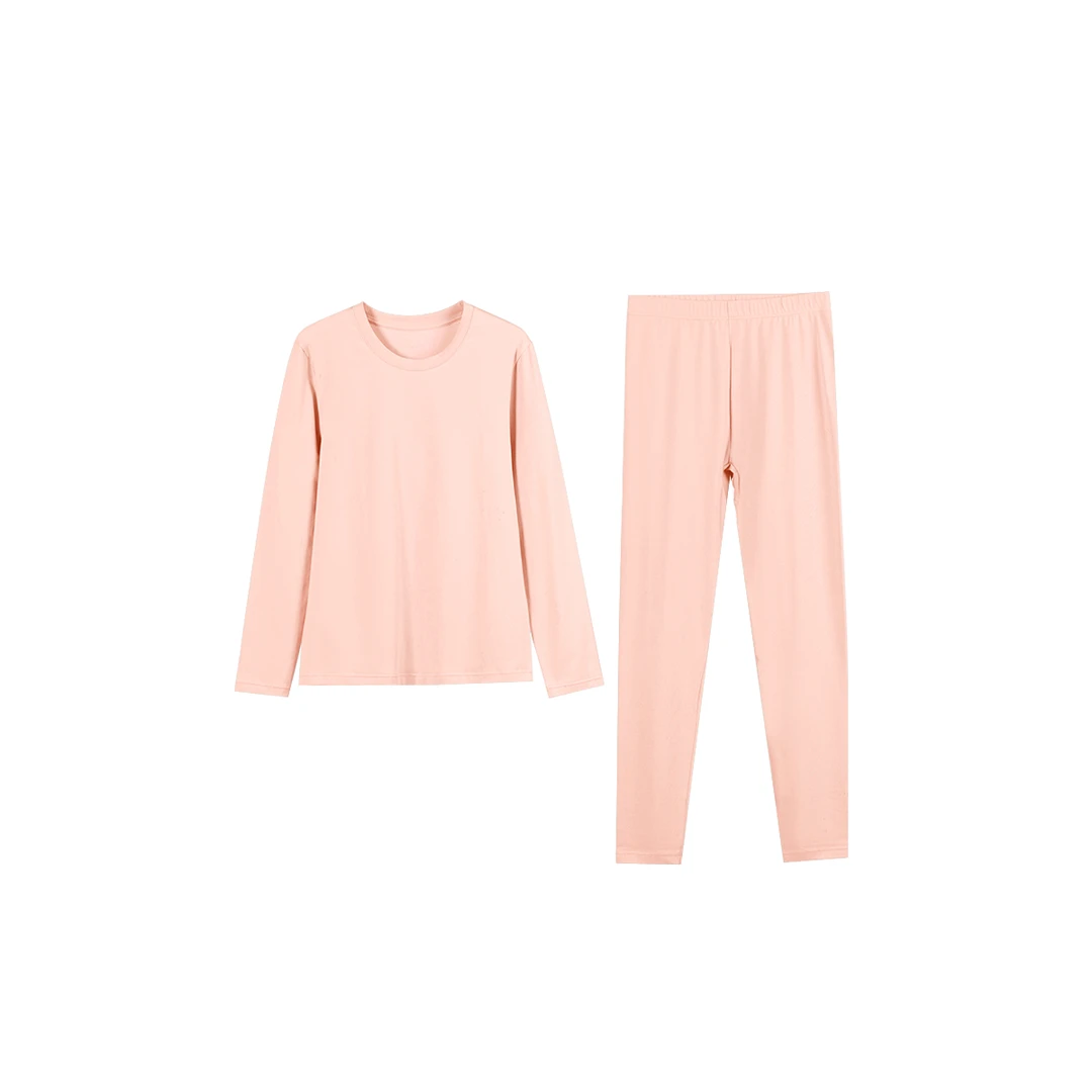 硬货哥 情侣柔棉圆领保暖套装 SE51693