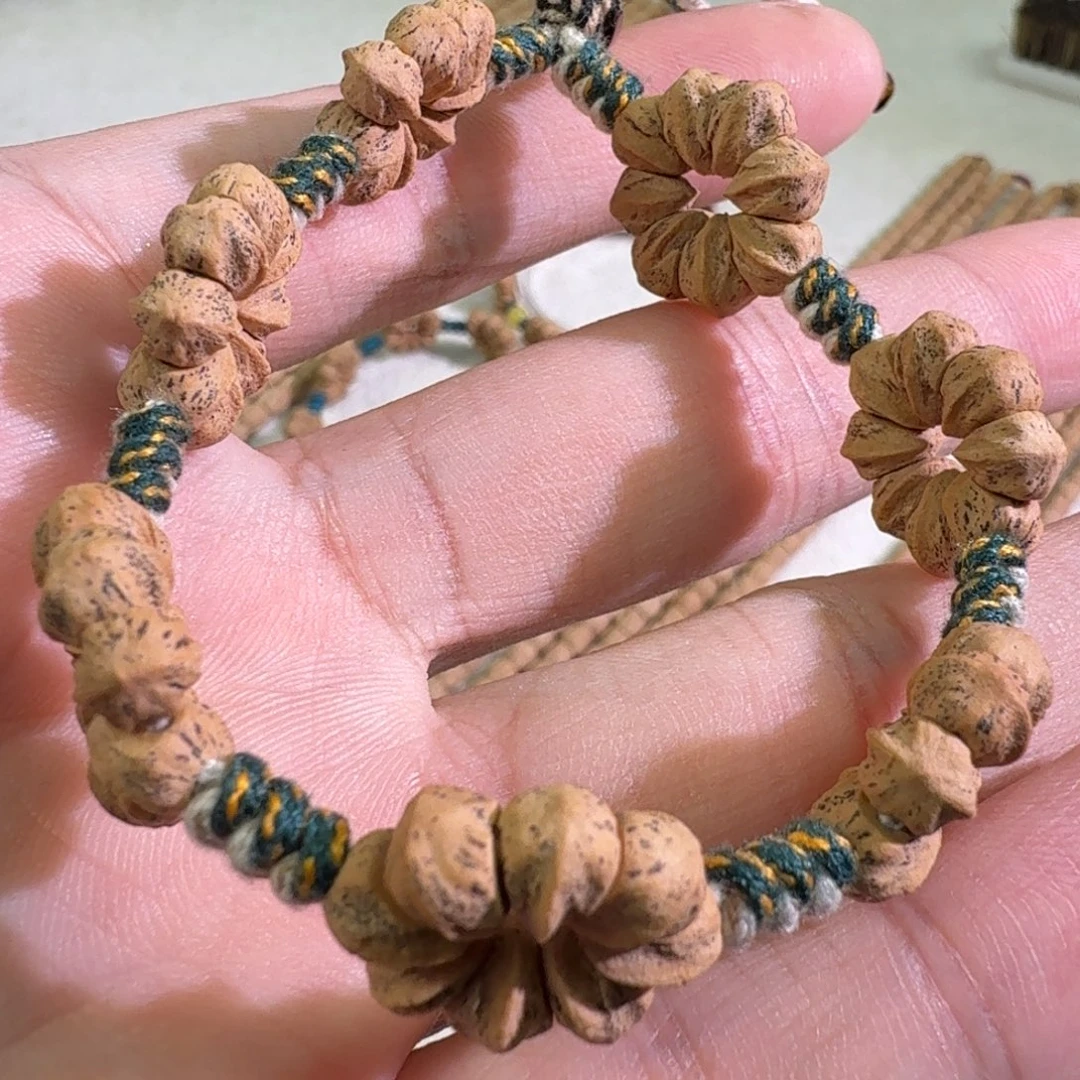柏香籽/百香籽手串热振小花手环