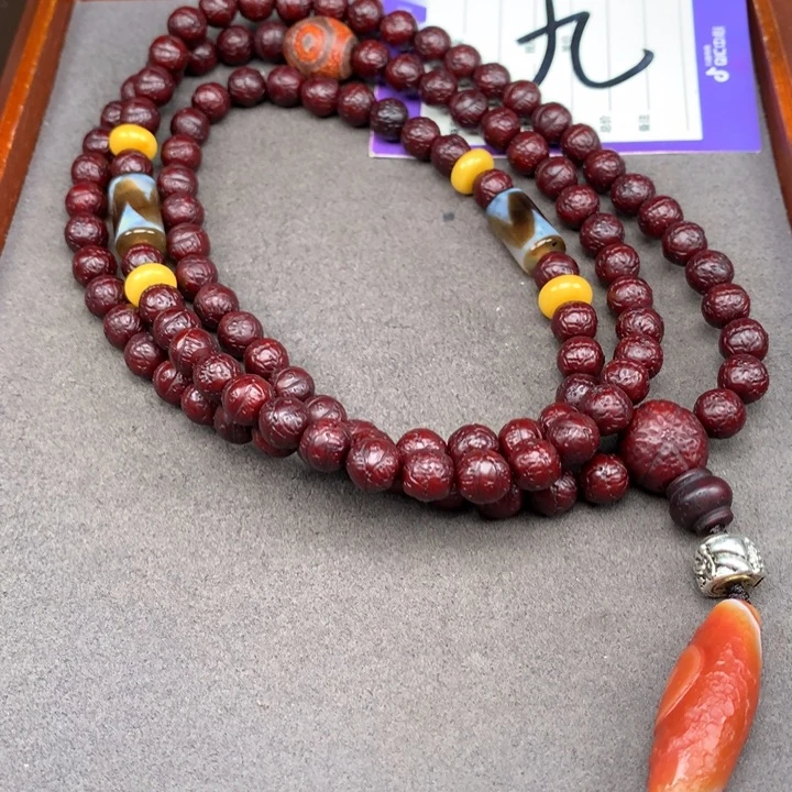 凤眼菩提吊坠宁****厂凤眼