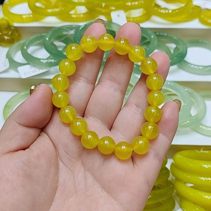 【闪购商品】未镶嵌岫玉手链主语