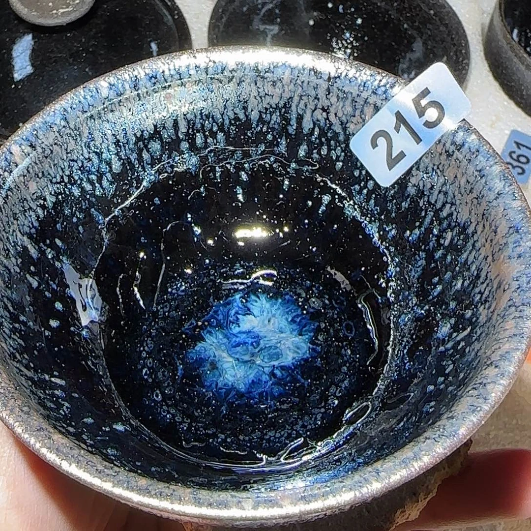 茶盏琢泥窑开窑柴烧