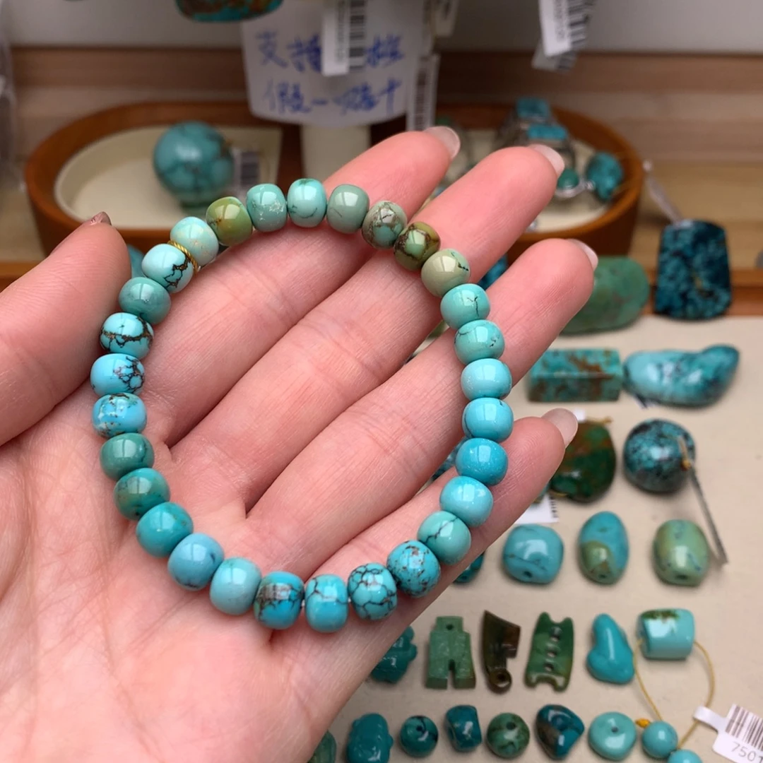 绿松石未镶嵌珠宝奇石