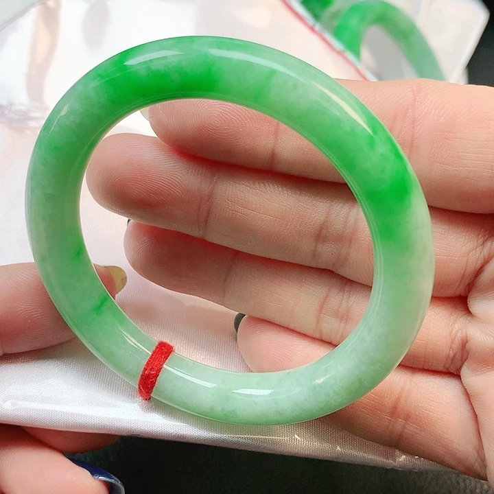 未镶嵌手镯翡翠圆条2942
