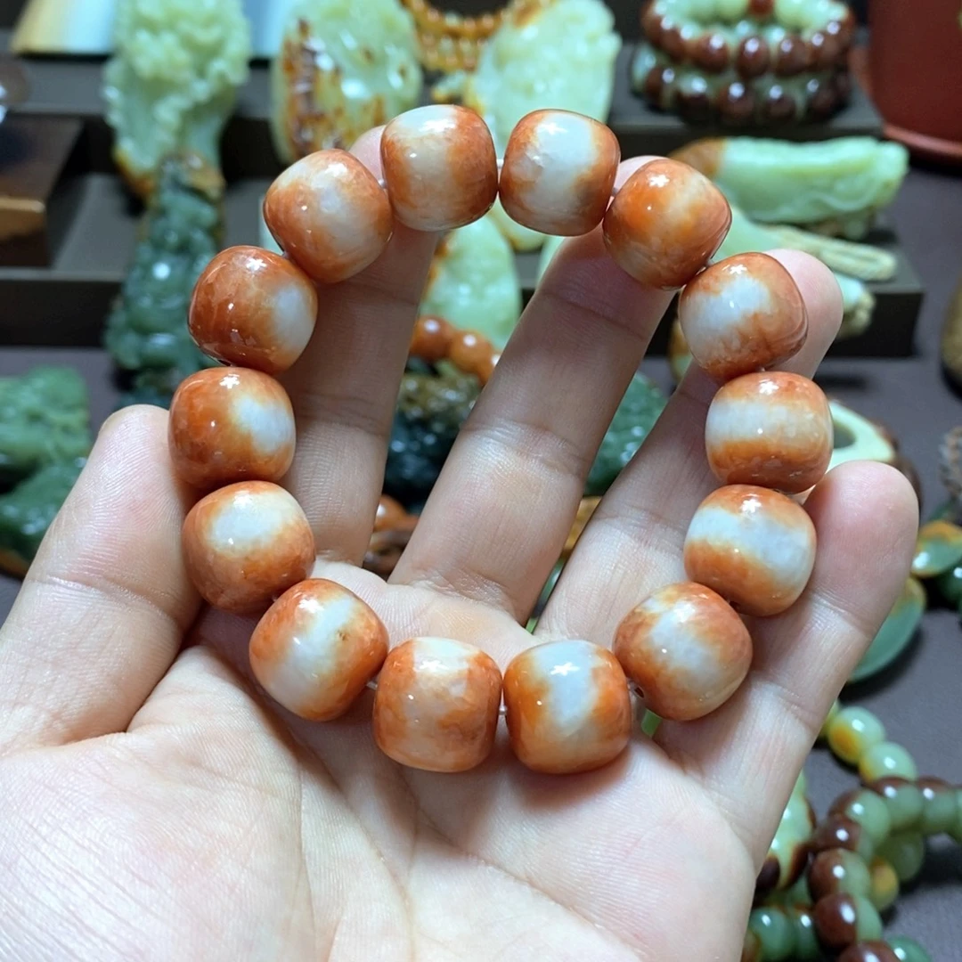 透闪石质玉未镶嵌手链