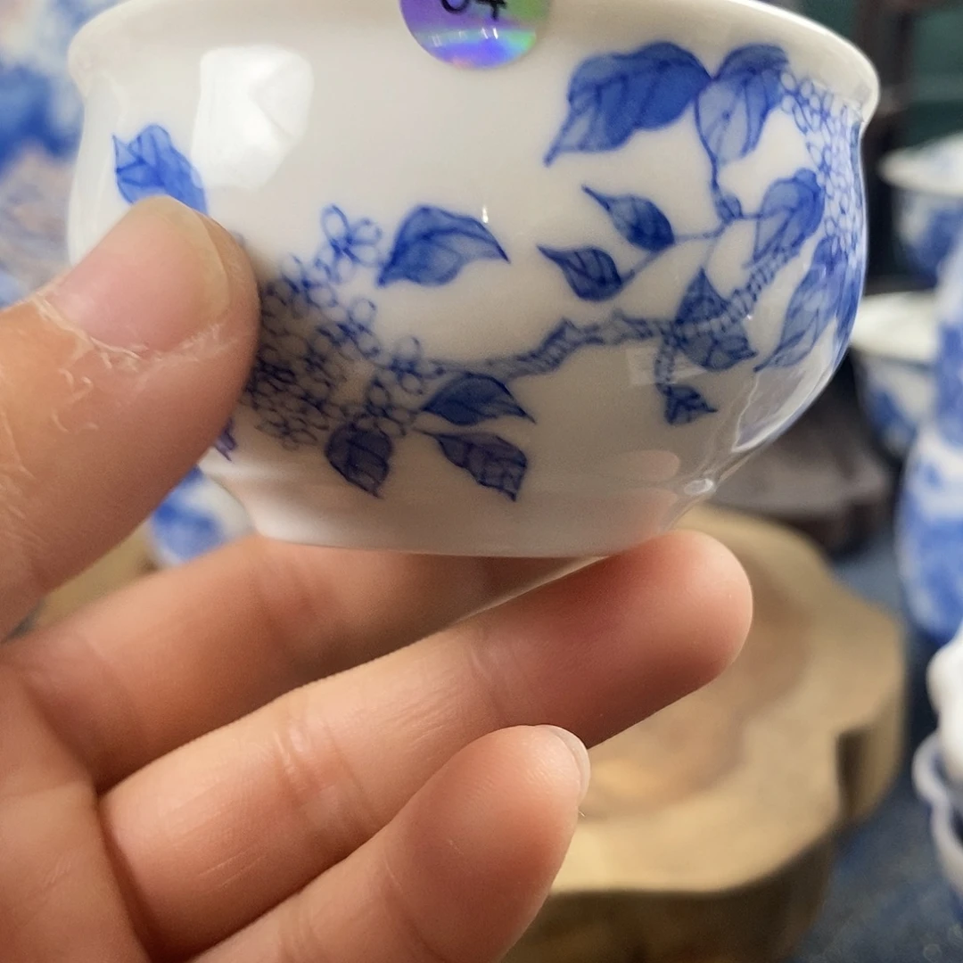 瓷片景德镇手绘青花茶器84